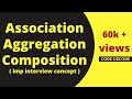 Association(HAS-A) Aggregation And Composition in Java [MOST COMMONLY ASKED INTERVIEW QUESTION]