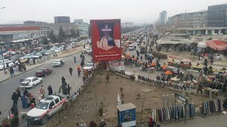 بیروبار بازار و جاده کوته سنگی در ماه مبارک رمضان Birobar Bazaar and Kote Sangi Road in th