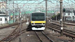 ＪＲ東日本Ｅ２３１系０番台中央・総武線千葉行き幕張駅到着その５