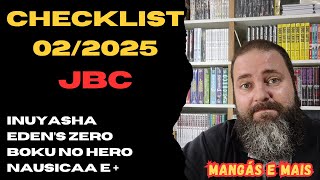 CHECKLIST DAS EDITORAS FEVEREIRO 2025 JBC