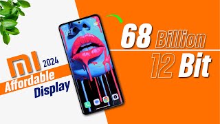 TOP 5: Xiaomi Affordable 12 Bit Display phones 2024 | 68 Billion🔥🔥🔥| Xiaomi Display Phone 😍