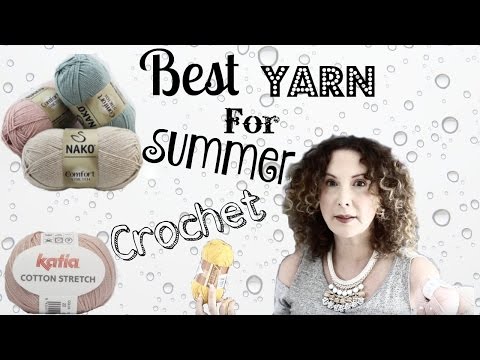 Yarnology Best yarn for Water resistant Summer crochet Yarnology Best yarn for Water resistant Summer crochet