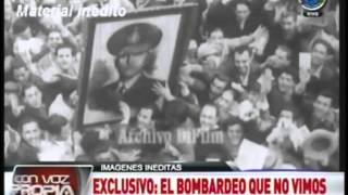 DiFilm - Inedito: Imagenes del bombardeo a la Plaza de Mayo (1955)