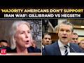 'You're asking $200 billion more': Gillibrand GRILLS Hegseth over Iran war at fiery Senate hearing