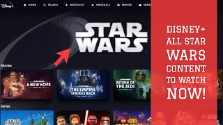 Disney Plus- Every Star Wars Movie & Shows Available to Watch Now