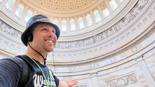 INSIDE The U.S. Capital, Rotunda, Crypt, \u0026 Visitor Center | Full Walking Tour | Washington DC