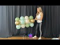 creating a balloon bouquet