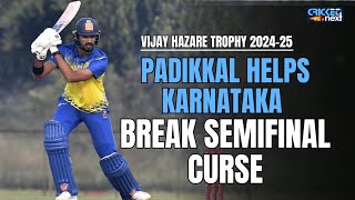 Vijay Hazare Trophy Semi-final 1: Padikkal Helps Karnataka To Knock Out Defending Champions Haryana