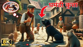 घमंडी कुत्ता || hindi cartoon video, moral story,hindi moral stories,Hindi kahaniyaan #hindistories