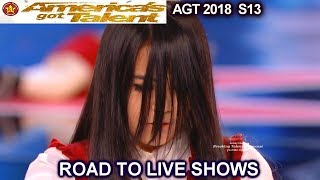 The Sacred Riana Horror Magician ROAD TO LIVE SHOWS America's Got Talent 2018 AGT