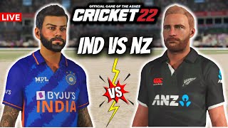 India vs New Zealand ODI Match 1st Time - Cricket 22 Live - RtxVivek