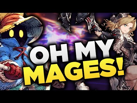 THE MAGE META POWER!! WoTV New Meta Mage Team: How to Build and Breaking it DOWN (FFBE WoTV)
