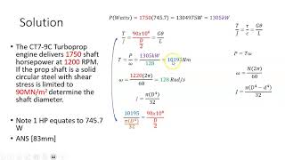 Torsion Example Question 7