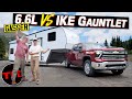 Save Money, Go for the Gas V8? 2024 Chevy Silverado HD Takes on the World's Toughest Towing Test!