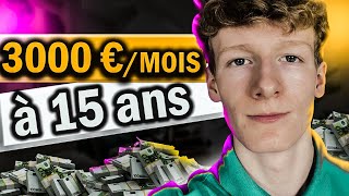 Comment Gagner 3000€ par mois en étant Mineur