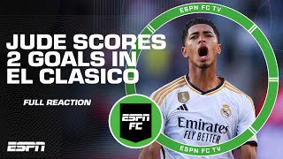 BELLINGHAM WINS HIS FIRST EL CLASICO 😤 Full reaction to Real Madrid vs. Barcelona | ESPN FC