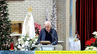 3rd Sunday in Ordinary Time. Holy Mass at St. Faustina Parish in Chicago. 01.26.2025