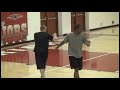 back door cutting basketball drill