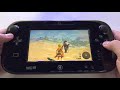 the legend of zelda breath of the wild 1 nintendo wii u handheld gameplay