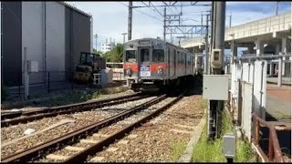 SUB(2022年09月上旬撮影)普通野町→鶴来7100系7102左側面後面合成　#北陸鉄道