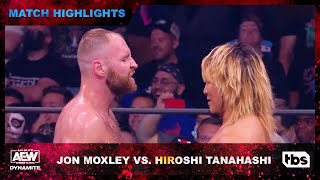 Jon Moxley and Hiroshi Tanahashi Team Up Before their AEW Interim World Championship Match