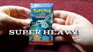 SUPER HEAVY EX Team Magma VS Team Aqua Vintage Pokemon Cards Booster Pack Opening