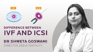 Know the Difference Between IVF and ICSI | Dr Shweta Goswami | Zeevafertility Clinic India