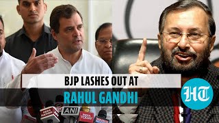 ‘Comical’: BJP on Rahul Gandhi’s ‘Congress never captured institutions’ remark