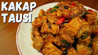 Resep ikan Kakap Tahu Tausi