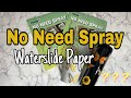 No Spray Waterslide Decal Paper! Is It Good or Not? Full Review!