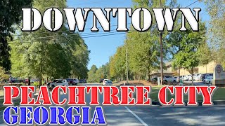 Peachtree City - Georgia - 4K Downtown Drive