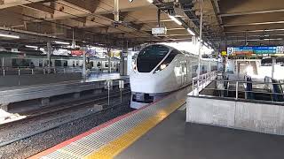 E657系K18編成  特急ときわ68号 品川行き 上野駅発車