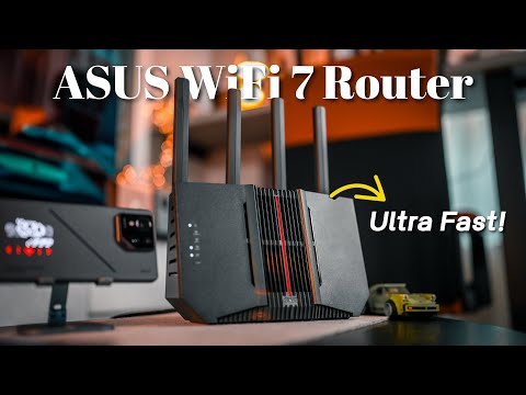 ASUS’s Ultra-Fast WiFi 7 Router: Even Faster, Lower Latency, Smarter Features! | RT-BE92U