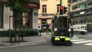 Vídeo barredora vial Tennant Green Machines 636