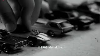 Vintage 1968 Hot Wheels Commercial in B\u0026W [British/UK release]