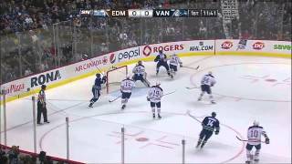 Teemu Hartikainen outplays the Sedin brothers