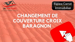 Changement de couverture à Toulouse rue croix baragnon JN TOITURE Couvreur Toulouse