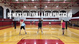 BC Men’s Volleyball A Team Practice #3 | 24-25 Season