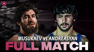 MUSUKAEV (HUN) vs. ANDREASYAN (ARM) | 2024 Seniors European Championships | Semi Final | FS 70Kg