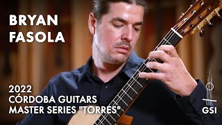Manuel de Falla's "Homenaje" performed by Bryan Fasola on a Cordoba Guitars Master Series "Torres"