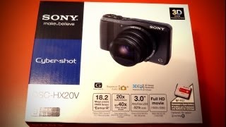 Sony HX20v Unboxing for E3 2012