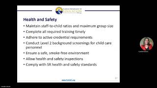 School Readiness Program Provider Orientation