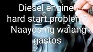 hard start problem ? naayos ng walang gastos + paano mag check ng glow/heater plug