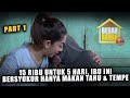 BEDAH RUMAH EPISODE 485 - 15 RIBU UNTUK 5 HARI, IBU INI BERSYUKUR HANYA MAKAN TAHU & TEMPE (PART1)