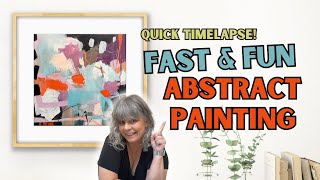 Timelapse - Watch This Abstract Painting Come to Life in Minutes!