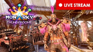 🔴 LIVE NOW: Building a Garage | Monarky Thunderdome Ep 4 | ARK Extinction Ascended