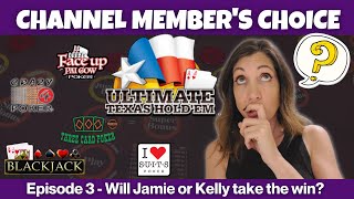 ❤️🟣 ULTIMATE TEXAS HOLD EM - Member's Choice 3 - Las Vegas Gambling