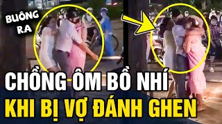 Bị vợ 'ĐÁNH GHEN', chồng 'ÔM BỒ NHÍ' bảo vệ còn ngang ngược thách thức | Tin 3 Phút