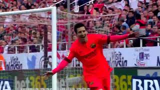 Messi 444 - Messi curls it again for 399th Barcelona goal Vs Sevilla LaLiga 2014-15 Week-31 Away