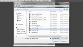 eCopy PDF Pro Office - Document Comparison